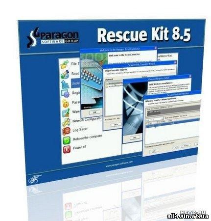 Paragon Rescue Kit 8.5 Professional - Ремонт системы - скачать